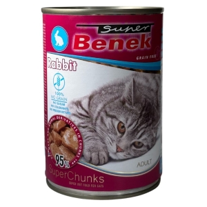Super Benek konserv kassile küülikulihaga, tükid kastmes 415 g