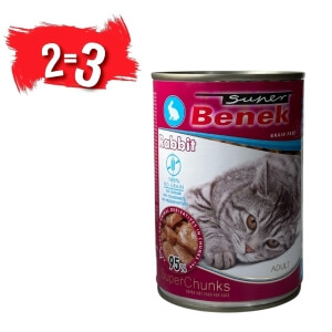 Super Benek konserv kassile küülikulihaga, tükid kastmes 415 g