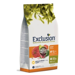 EXCL Mediterraneo puppy beef medium breed 12kg