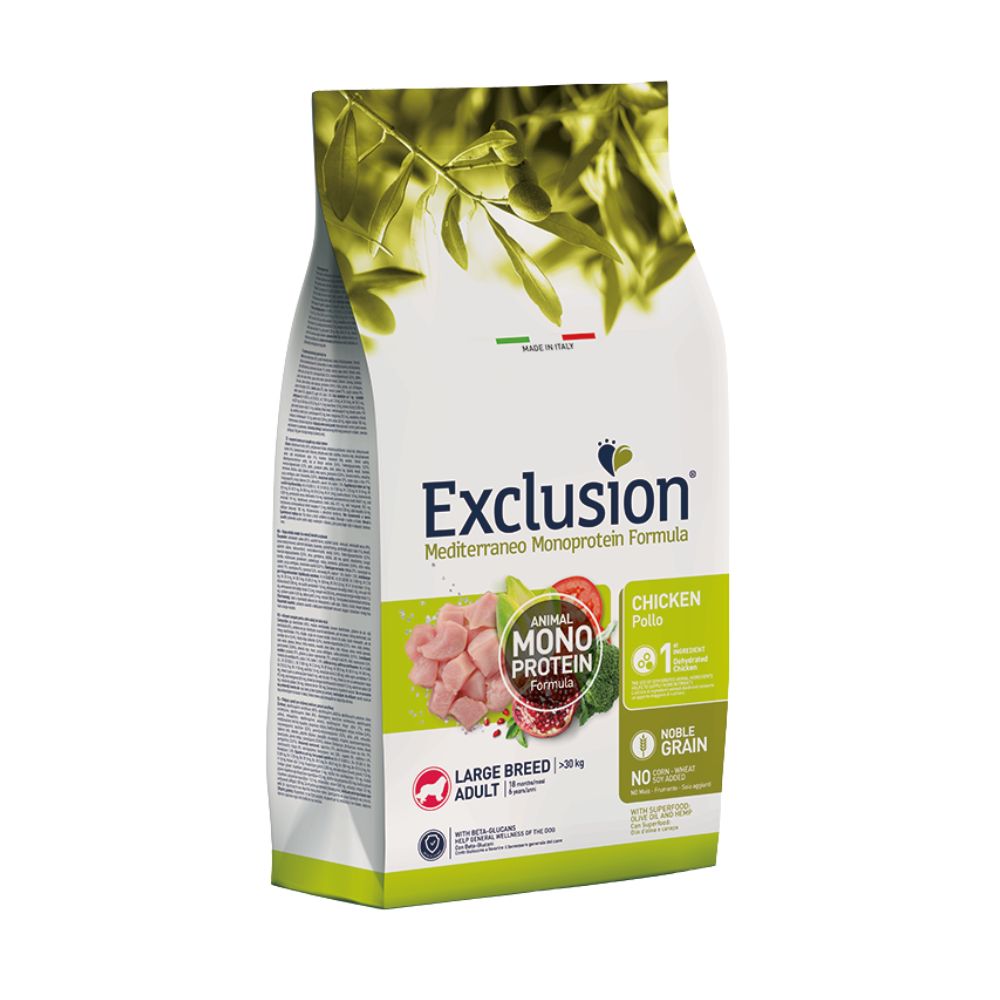 EXCL Mediterraneo adult chicken large breed 12kg