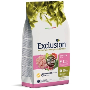 EXCL Mediterraneo puppy chicken medium breed 12kg