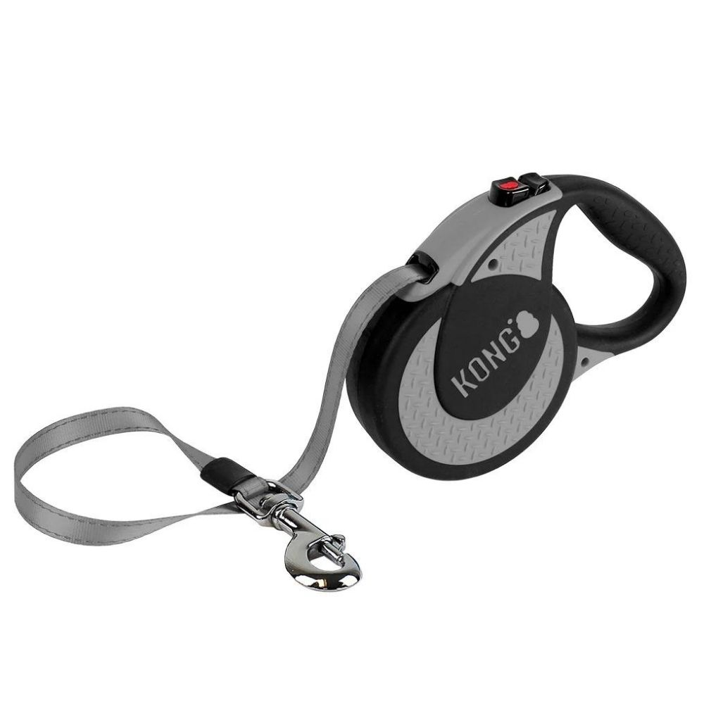 KONG - Flexi jalutusrihm Ultimate, suurus: XL, värv: hall, 5m