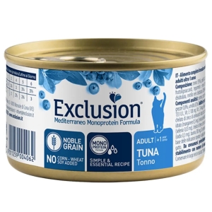 EXCL Mediterraneo konserv kassidele tuunikalaga 85g