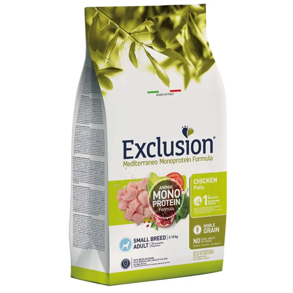 EXCL Mediterraneo Senior Chicken small breed 2kg