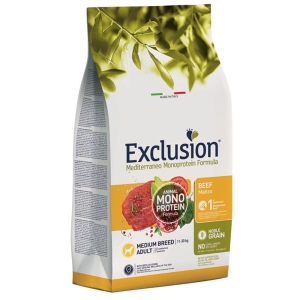 EXCL Mediterraneo adult beef medium breed 3kg