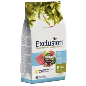 EXCL Mediterraneo puppy tuna medium breed 3kg