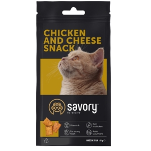 Savory maius kassidele Gourmand Pillows kanaliha ja juustuga 60g