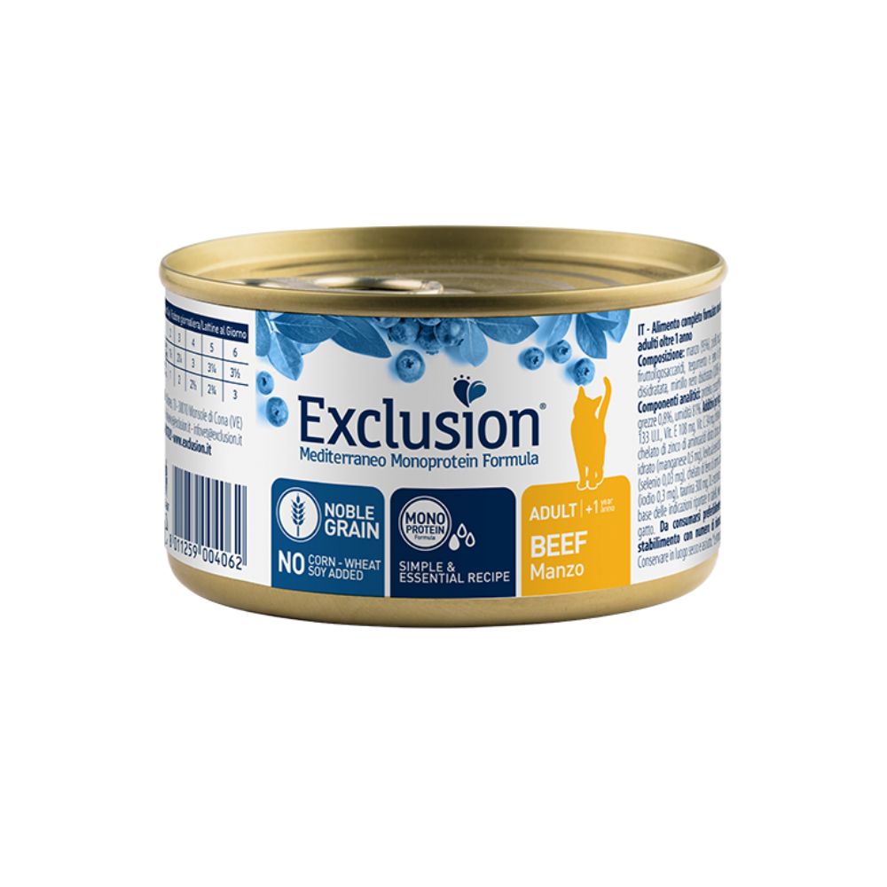 EXCL Mediterraneo konserv kassidele loomalihaga 85g