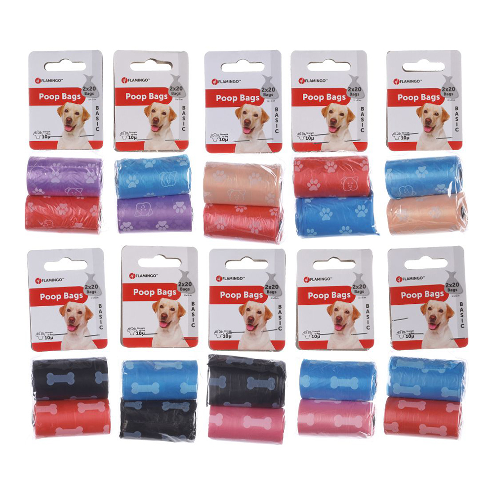 FLMG lemmiklooma väljaheitekogumiskotid “Basic Spring”, assortii, N2