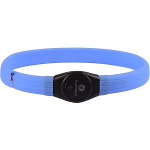 FLMG turvakaelarihm „Visio Light Jumbo” LED-valgustusega, sinine, 33-64cm x 25mm