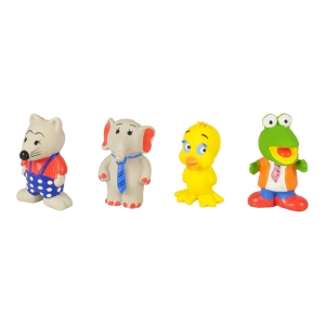FLMG piiksuv lateksist koerte mänguasi, 9cm, assortii