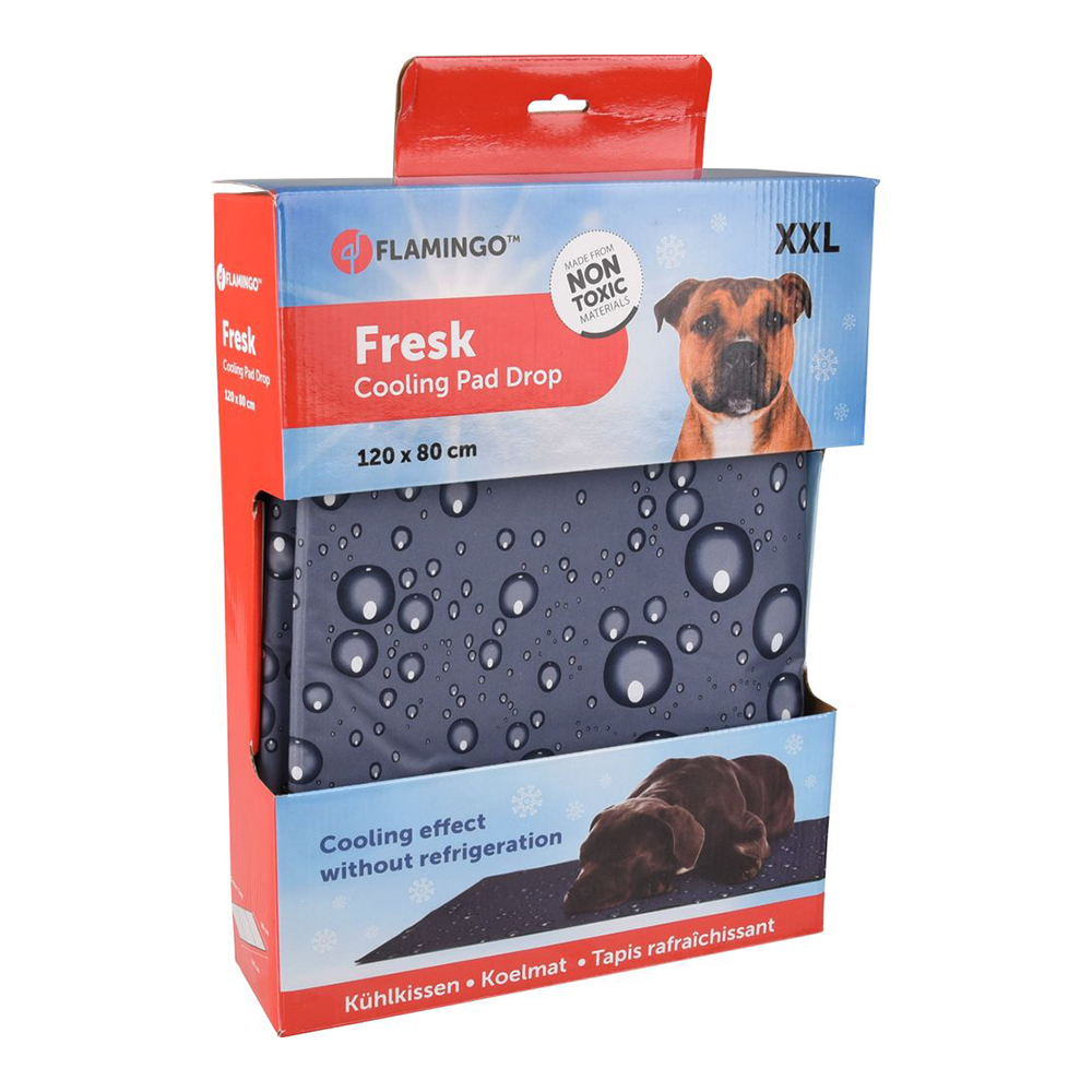 FLMG jahutusmatt loomadele "Fresk Drop", hall XXL 120x80 cm