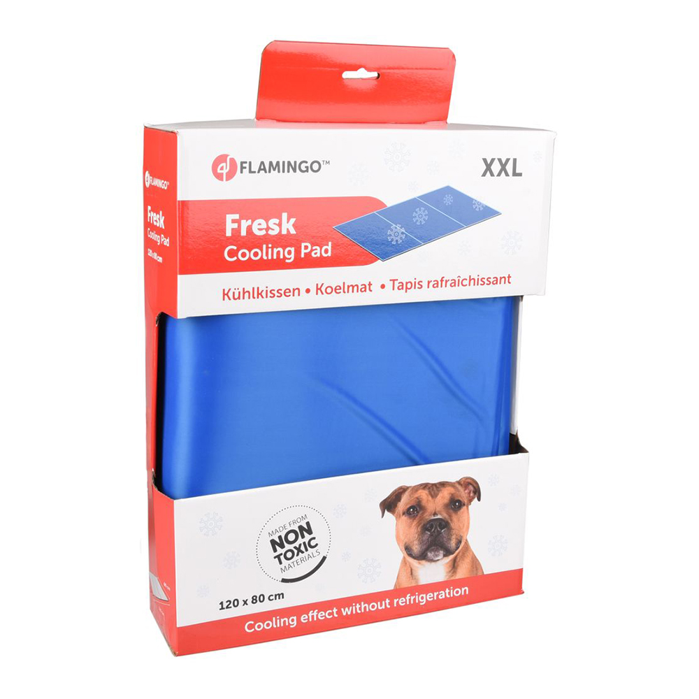 FLMG jahutusmatt loomadele "Frosty", sinine XXL 120x80 cm