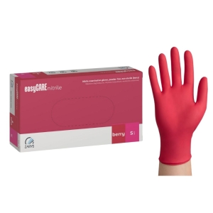 Kindad easyCARE nitriil S, tume roosa, N100