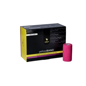 Isekleepuv side yellowBAND 10 cm × 4,5 m, lilla, N1