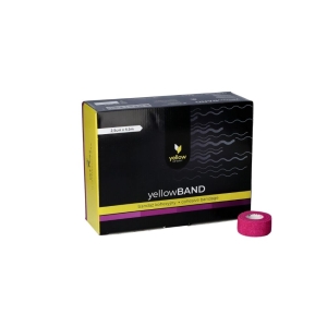 Isekleepuv side yellowBAND 2,5 cm × 4,5 m, lilla, N1