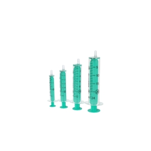 Süstal duoNEX 20 ml Luer, 2-osaline, ilma nõelata, N100, roheline