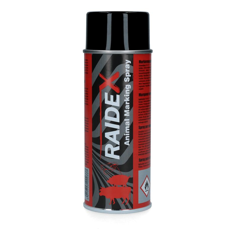 KERBL MÄRGISTAMISAEROSOOL RAIDEX PUNANE 400ML