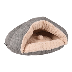 Flamingo magamispesa kassidele pallikesega “Zupo” hall 49x40x22cm