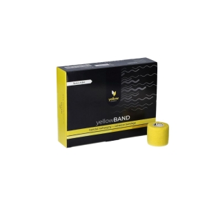 Isekleepuv side yellowBAND 5 cm × 4,5 m, kollane, N1