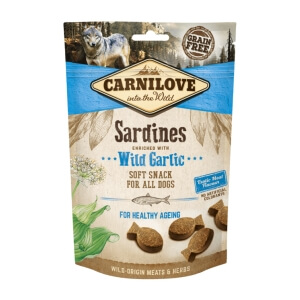 Carnilove Dog Snack Sardines & Wild Garlic maiused koerale 200g