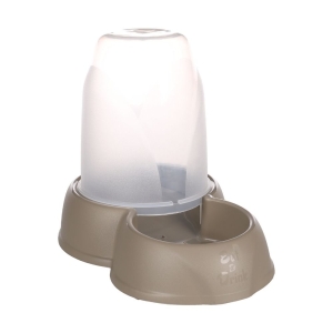 FLMG toidu- ja veedosaator lemmikloomadele "Zena", hall/läbipaistev, 1,6L, 17,5x27x21cm  522539