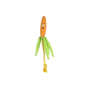 FLMG mänguasi koertele “Xibor Corn” köiega, oranž