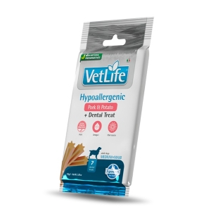 Farmina Vet Life Dog Dental Treat Hypoallergrenic Pork&Potato Medium/Maxi Adult 100g
