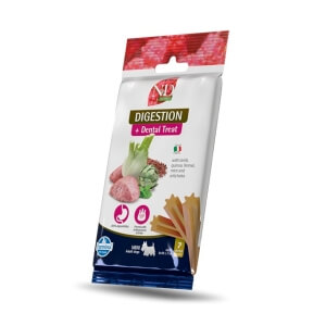 Farmina Dog N&D Dental Treat Quinoa Digestion Mini Adult 60g/7tk