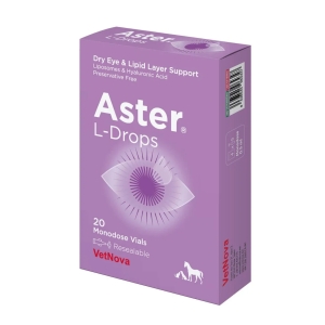 Vetnova Aster L-Drops 0,5ml N20 (steriilsed silmalahused niisutuseks ja libestuseks)