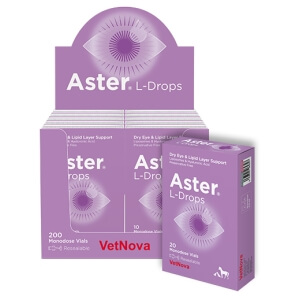 Vetnova Aster L-Drops 0,5ml N200 (steriilsed silmalahused niisutuseks ja libestuseks)