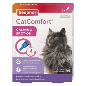 Beaphar CatComfort Calming Spot-On 3x0,55ml (feromoon.rahustavad pipetid)