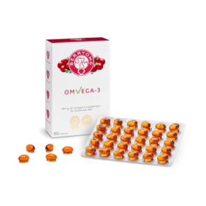 BerryOmg OMvEGA-3 kapslid – oomega-3 toidulisand ilma kalaõlita 30tk